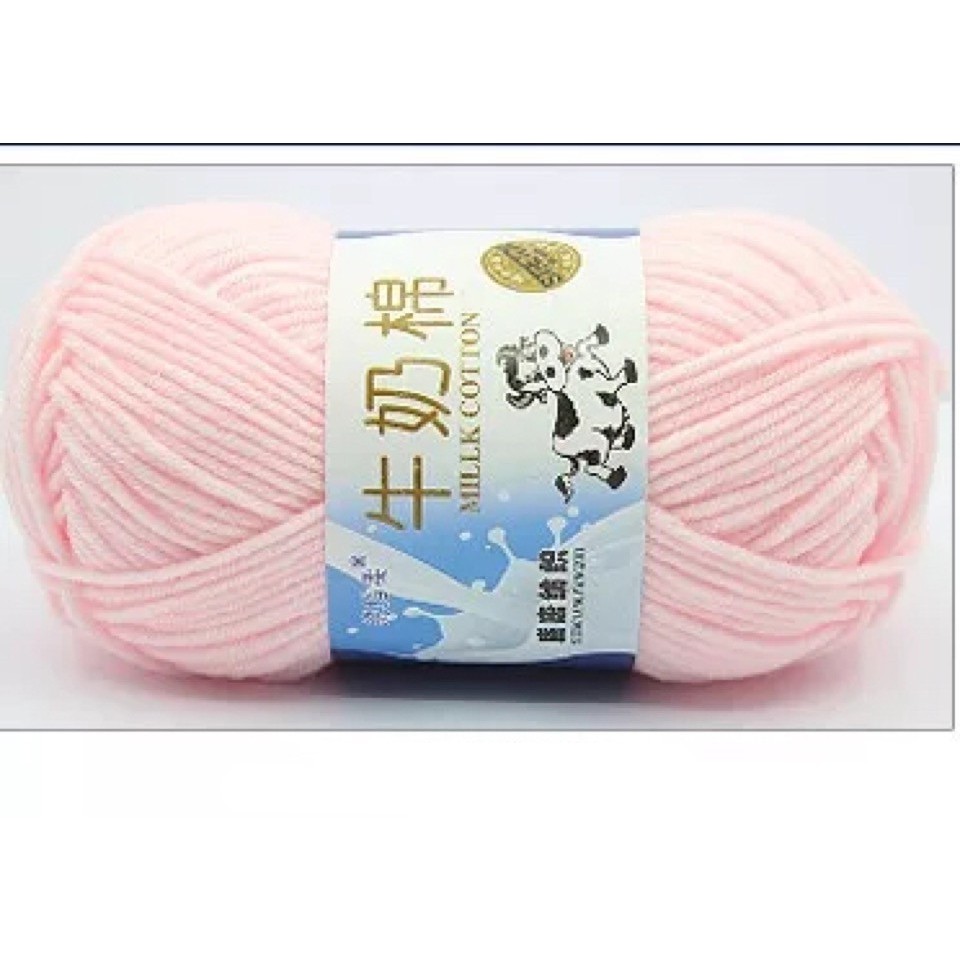 Yarn Milk Cotton YAR #05- Smooth Milk Fiber Knitting Wool Crochet Yarn ...