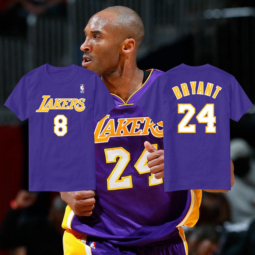 NBA T Shirt Jersey Kobe Bryant Los Angeles Lakers