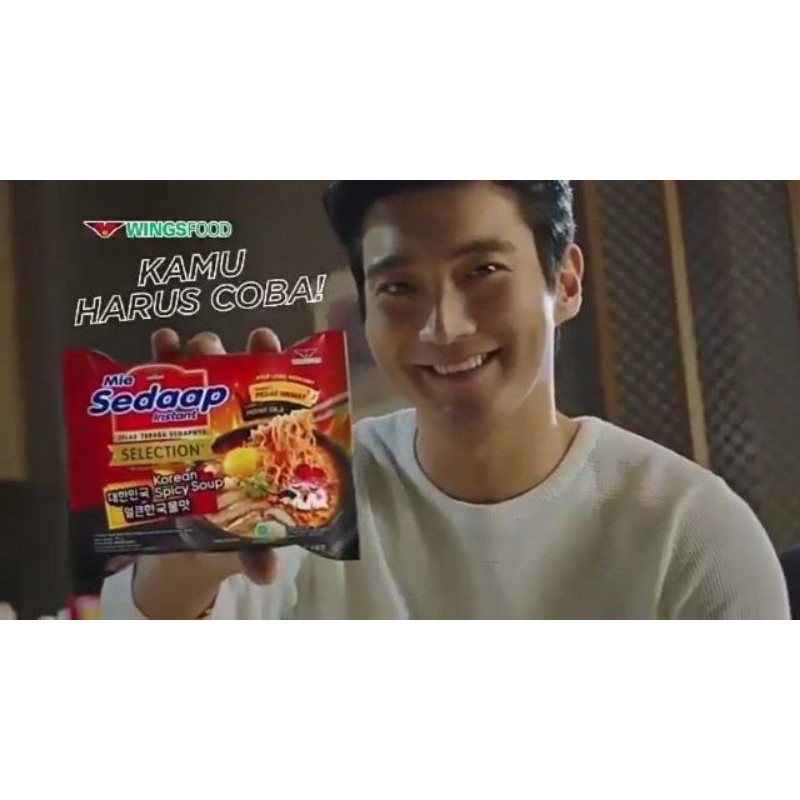Mie Sedaap Cup Special Edition Photocard Siwon Choi Super Junior