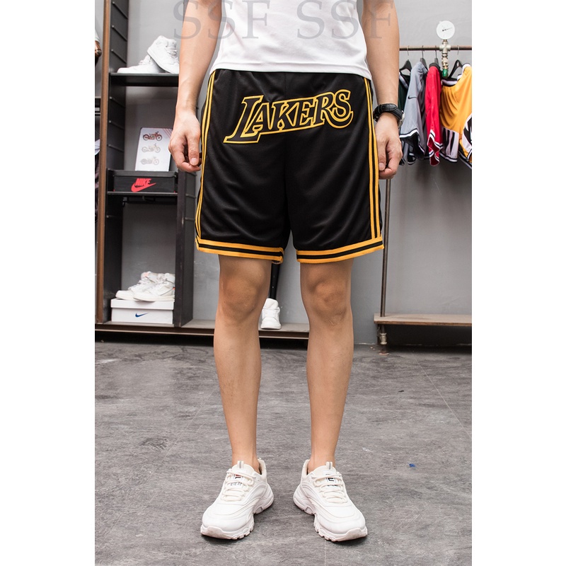 CLKJ Los Angeles Lakers Basketball Shorts, Youth Street Fashion