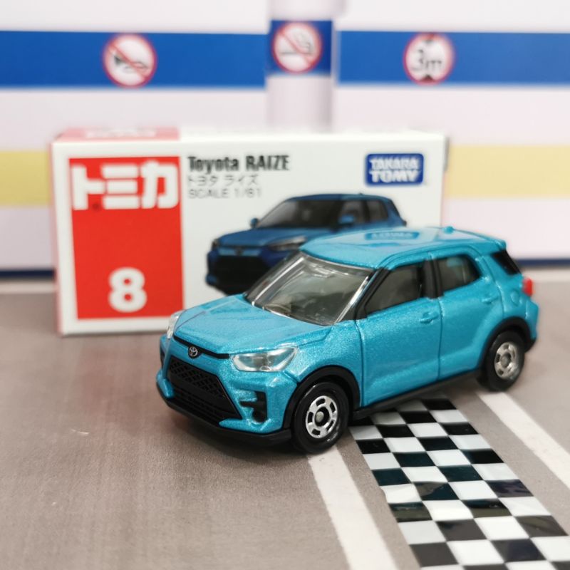Tomica Toyota Raize Diecast Scale Model Toy Car | Shopee Philippines