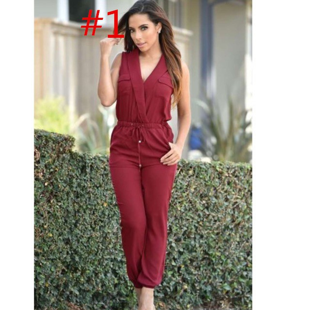 Maroon 2024 jumpsuit outfit