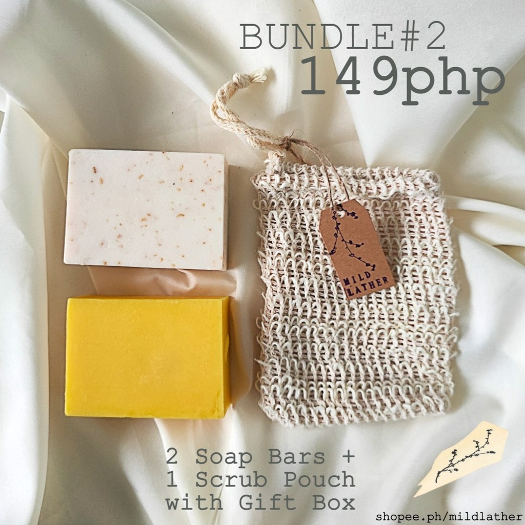 Bundle 2 Mild Lather Soap Gift Box Set | Shopee Philippines