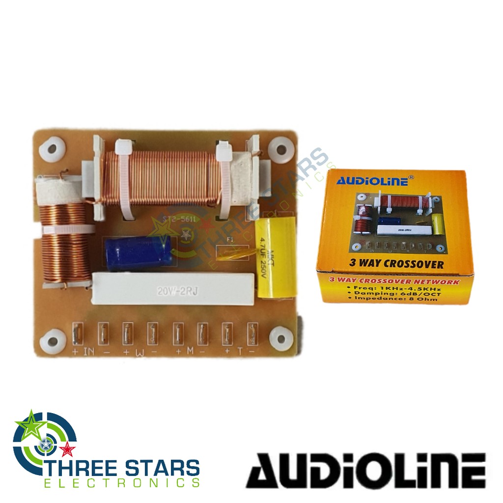 Audioline 300 watts 3 way Dividing Network crossover network Audioline |  Shopee Philippines