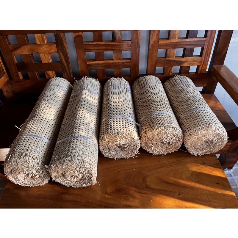 Solihiya Rattan Cane Webbing 1.5ft x 50ft | Shopee Philippines