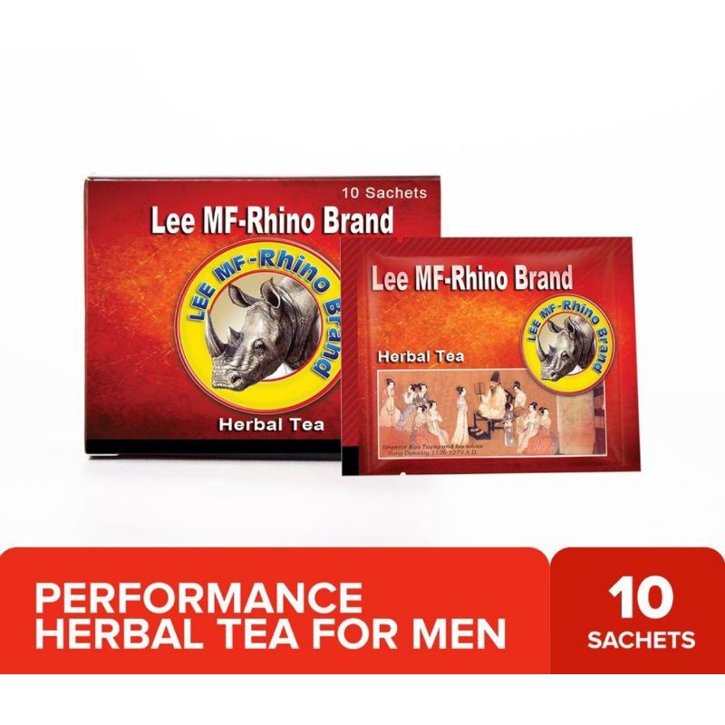 Lee MF Rhino Herbal Tea Performance Herbal Tea For Men (10pcs/20pcs/30pcs) Shopee Philippines