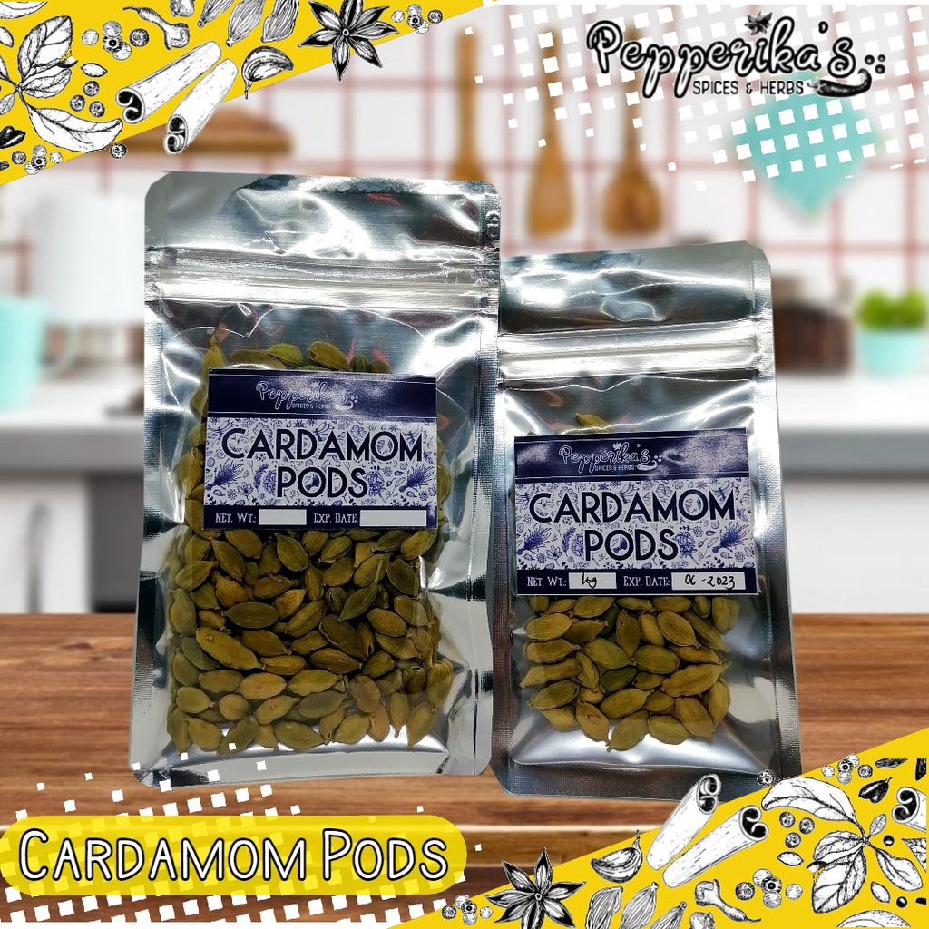 Green Cardamom Pods & Powder 10g & 25g (Authentic) Shopee Philippines