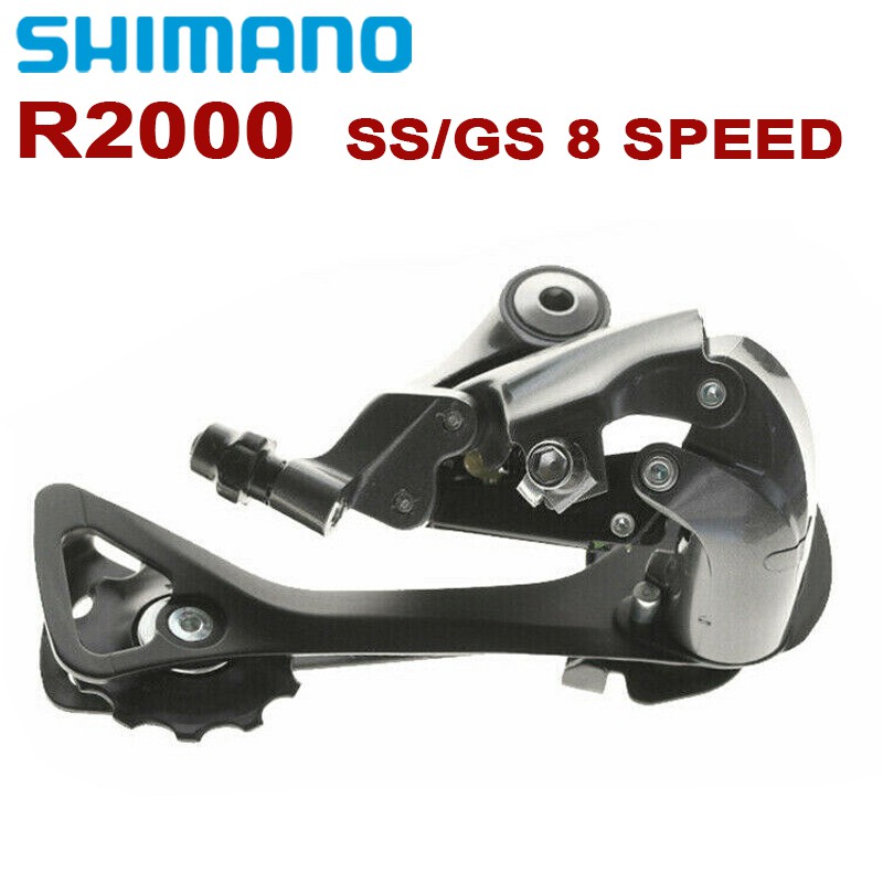 Shimano Claris RD R2000 Rear Derailleur 8 Speed Road Bike SS GS Rear Derailleur Bicycle Accessories