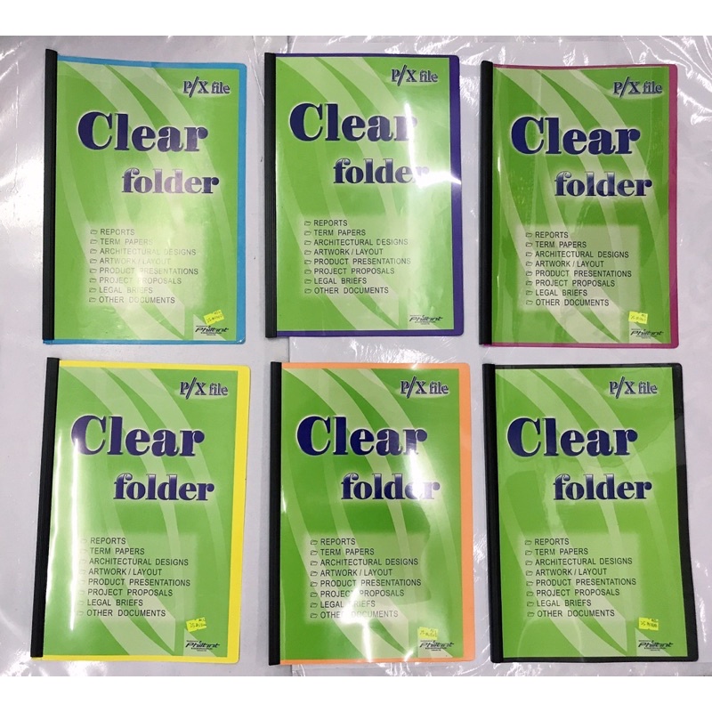 Clear Sliding Folder Long | Shopee Philippines