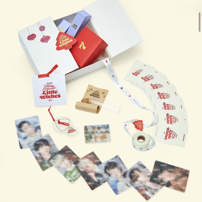 BTS 2021 Holiday Collection Little Wishes Sepical Box | Shopee Philippines