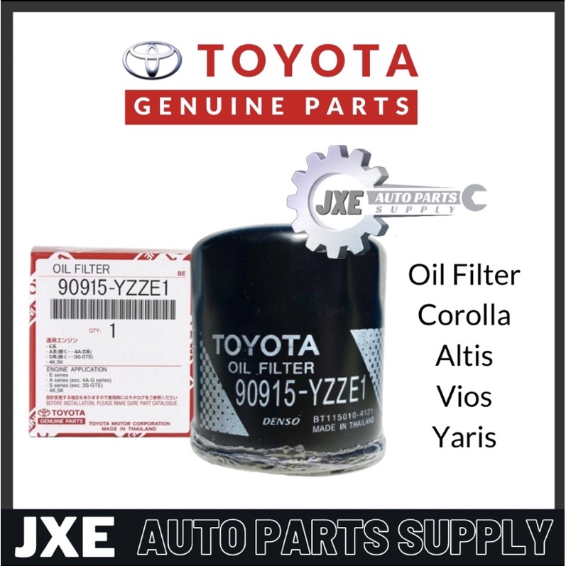 TOYOTA OIL FILTER 90915YZZE1 (C110) FOR YARIS / VIOS / ALTIS