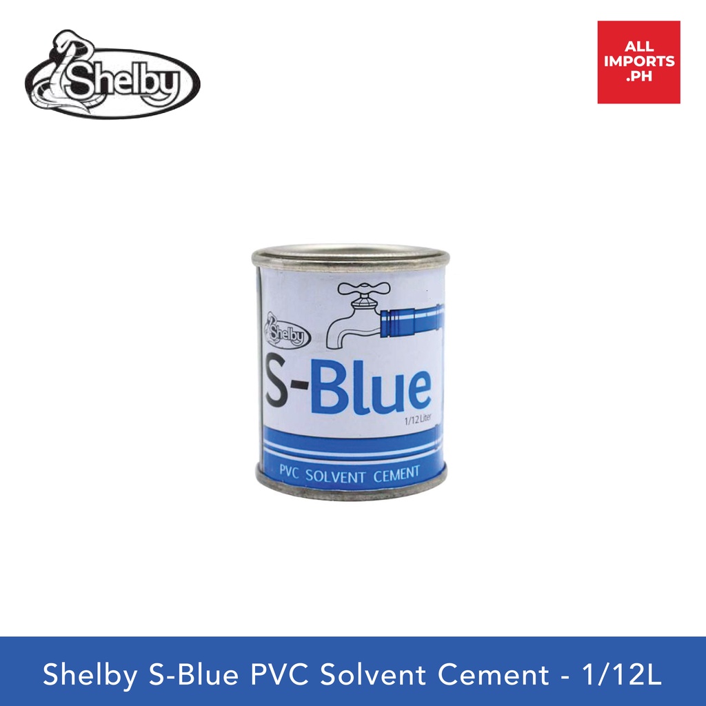 Shelby S-Blue 1/12L Solvent Cement