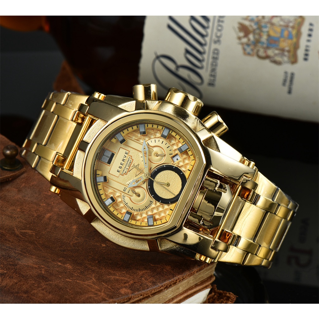 Invicta Reserve Bolt Zeus Full Function Men Quartz Watch Chronograph Invincible 100 Work Wirstwatch Shopee Philippines