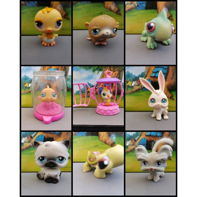 Pre-Loved ️ Hasbro Littlest Pet Shop Generation 1 Figures Used No ...