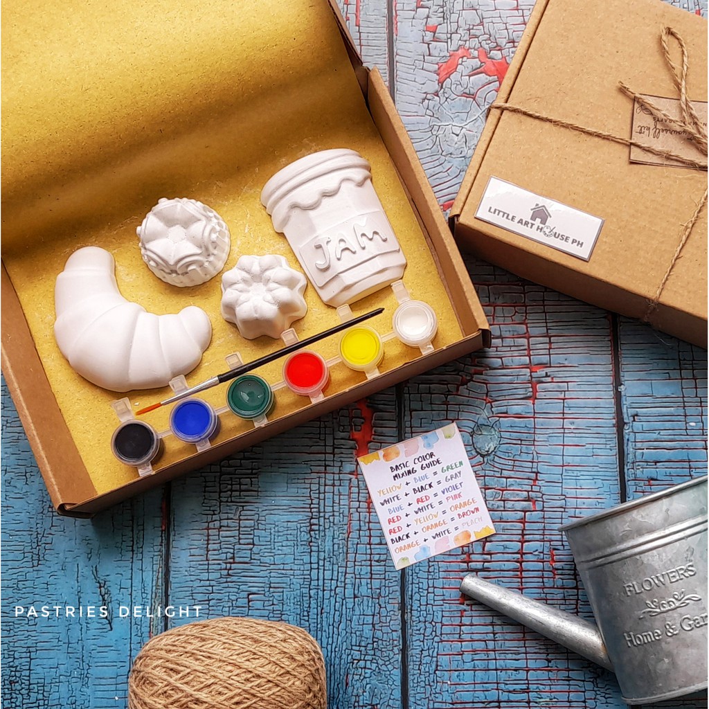 Pastries Delight Painting Set with Magnet /Art Activity for kids ...