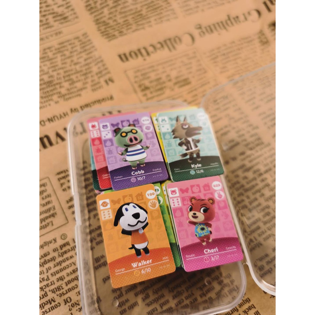 Animal Crossing Card Amiibo NFC Card for NS Games Series1-4 freedom