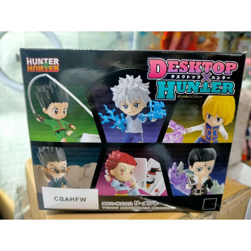 Hunter x Hunter Desktop Hunter Complete Set of 6 Figures Re-ment