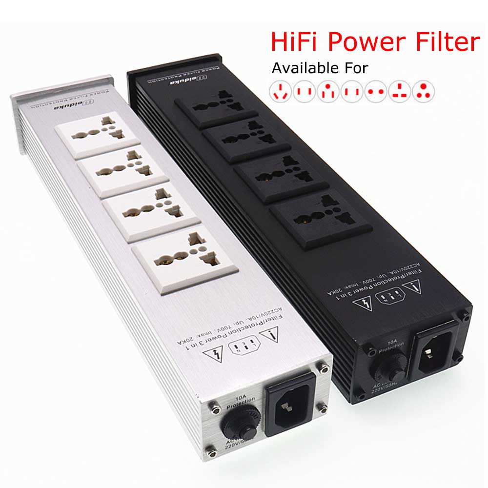 1500w Audio Power Filter Socket HiFi Power Filter Plant Schuko Socket ...