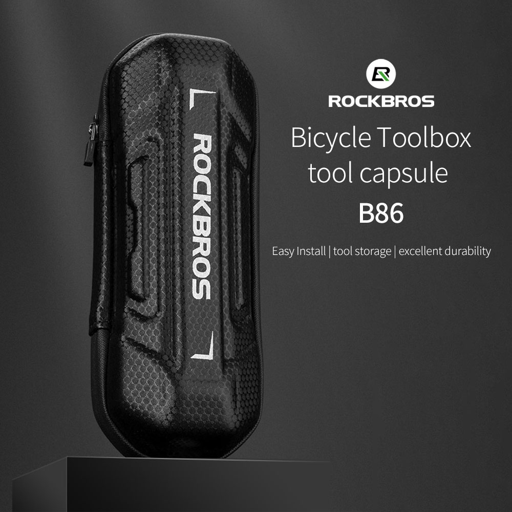 Rockbros Bicycle Tool Box Tool Capsule Tool Bag Hard Case Separate Storage B86 Shopee Philippines