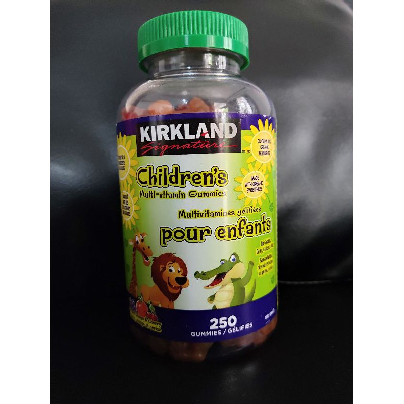 Kirkland Signature Children's MultiVitamin Gummies 250Gummies Shopee