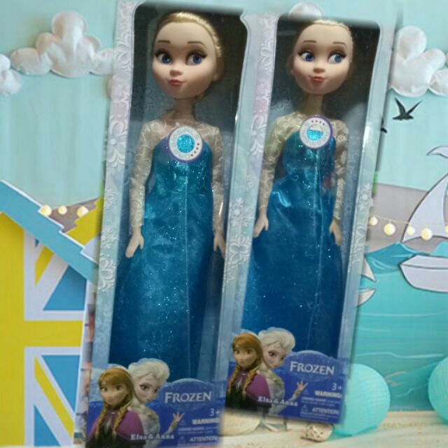 Elsa frozen big store doll