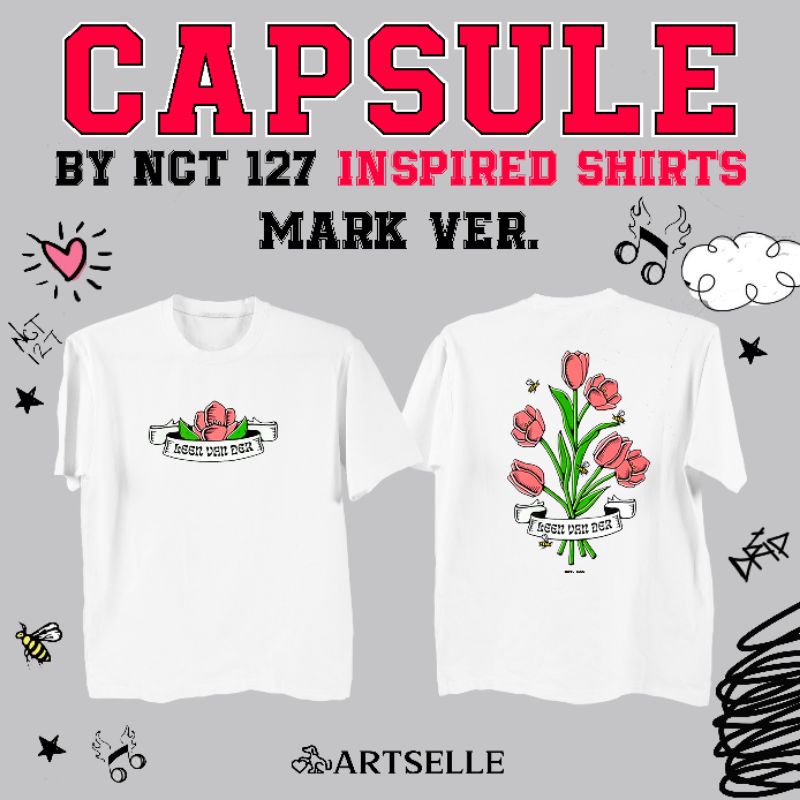 NCT 127 CAPSULE INSPIRED SHIRTS PART 1(ALL. MEMBERS AVAILABLE