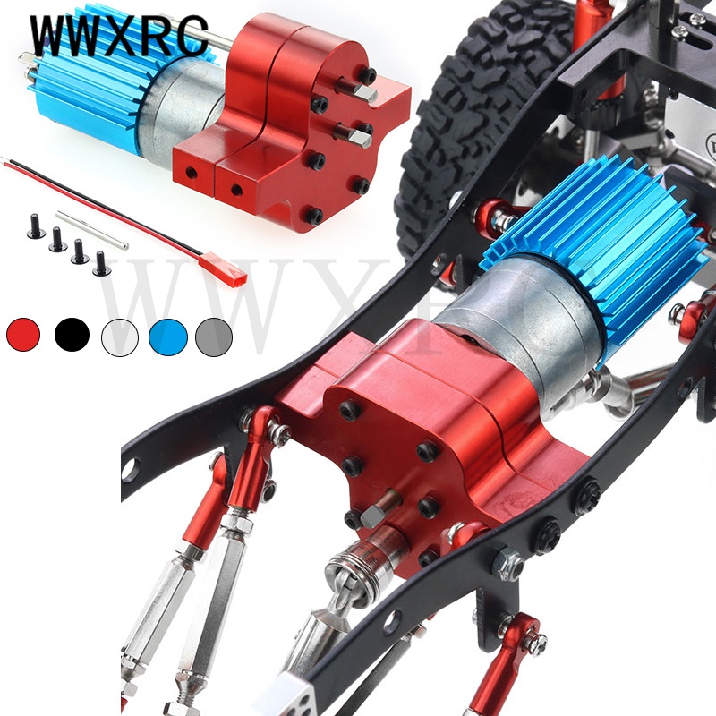 Metal Transfer GearBox + 370 Brush Motor for WPL B14 B16 B24 B36 C14