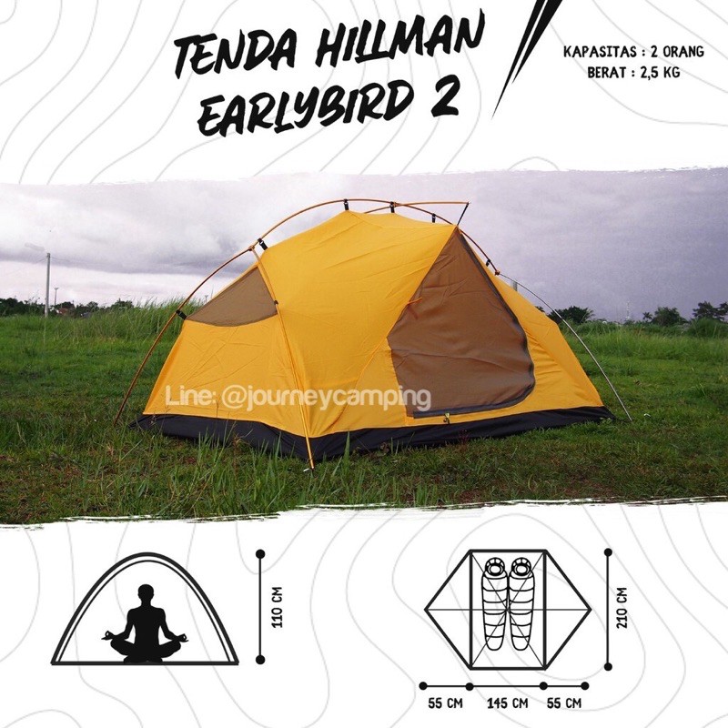 Hillman Tent new earlybird up 2P (4 seasons) | Shopee Philippines