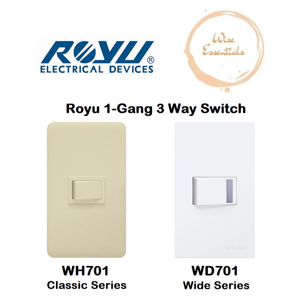 ROYU 1GANG 3way Switch Shopee Philippines