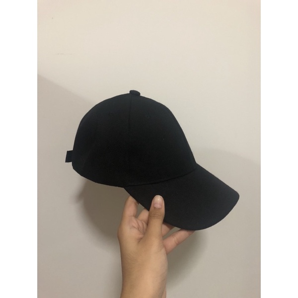 Black Cap 2nd Hand Good Condition. | Shopee Philippines