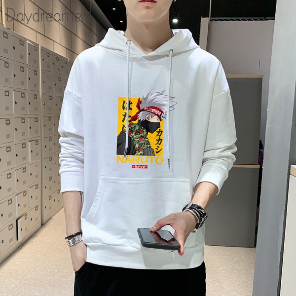 Ready Stock Korean Sweatshirts Anime Hoodies for Men Naruto Clothing Hoodies