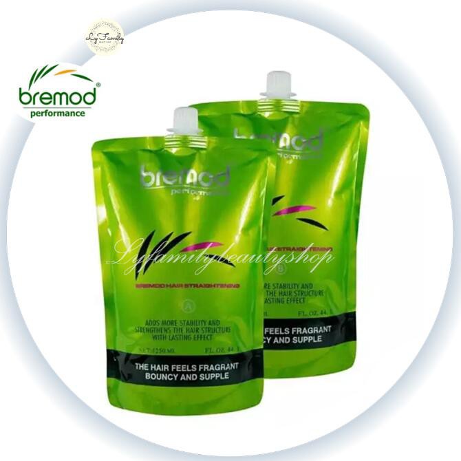 Bremod Rebonding Hair straightening Set (1250ml*2) Rebond Shopee