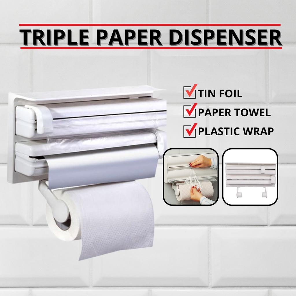 Wrap foil paper clearance dispenser