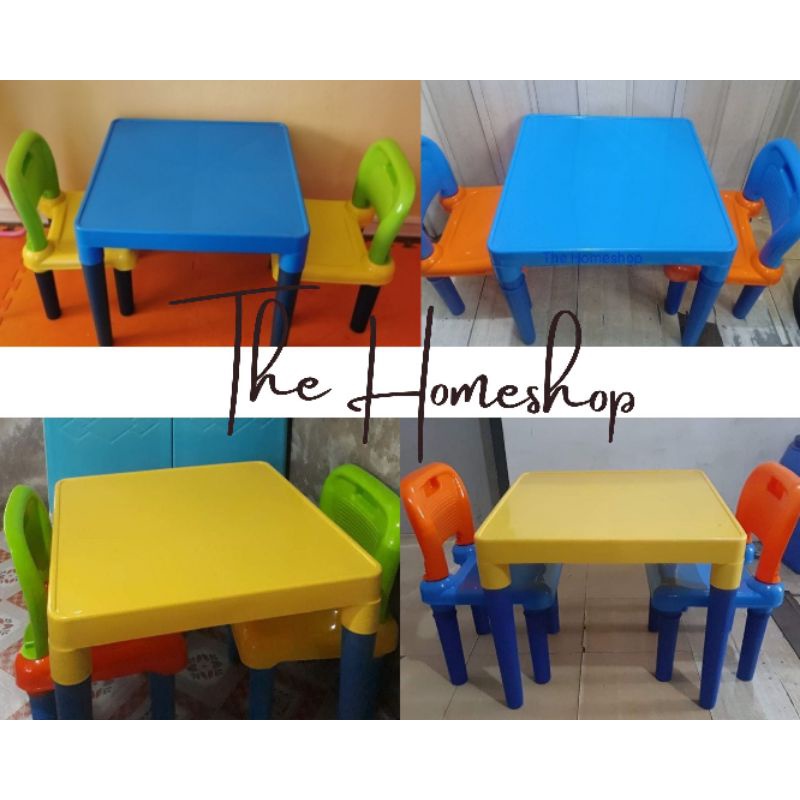 Study table with 2 hot sale chairs