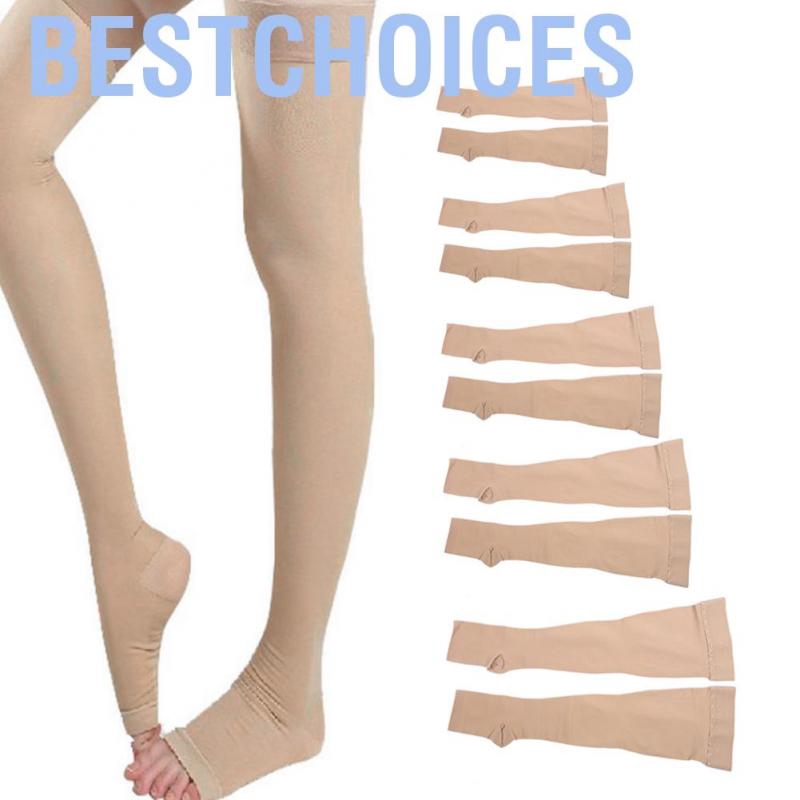 Medical Elastic Compression Stockings Varicose Veins Leg Slimming