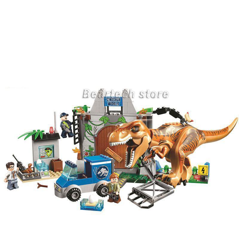 10758 Lego T. Rex Breakout Building Blocks Jurassic World Dinosaurs