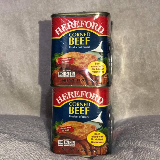 Authentic Hereford Corned Beef Sold Per Pc • Made in brazil Shopee