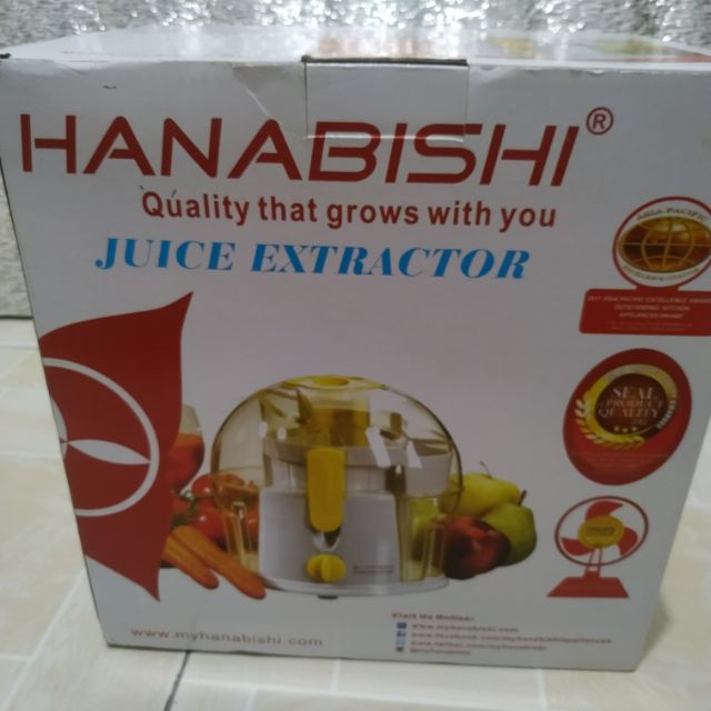 Hanabishi juice extractor Shopee Philippines