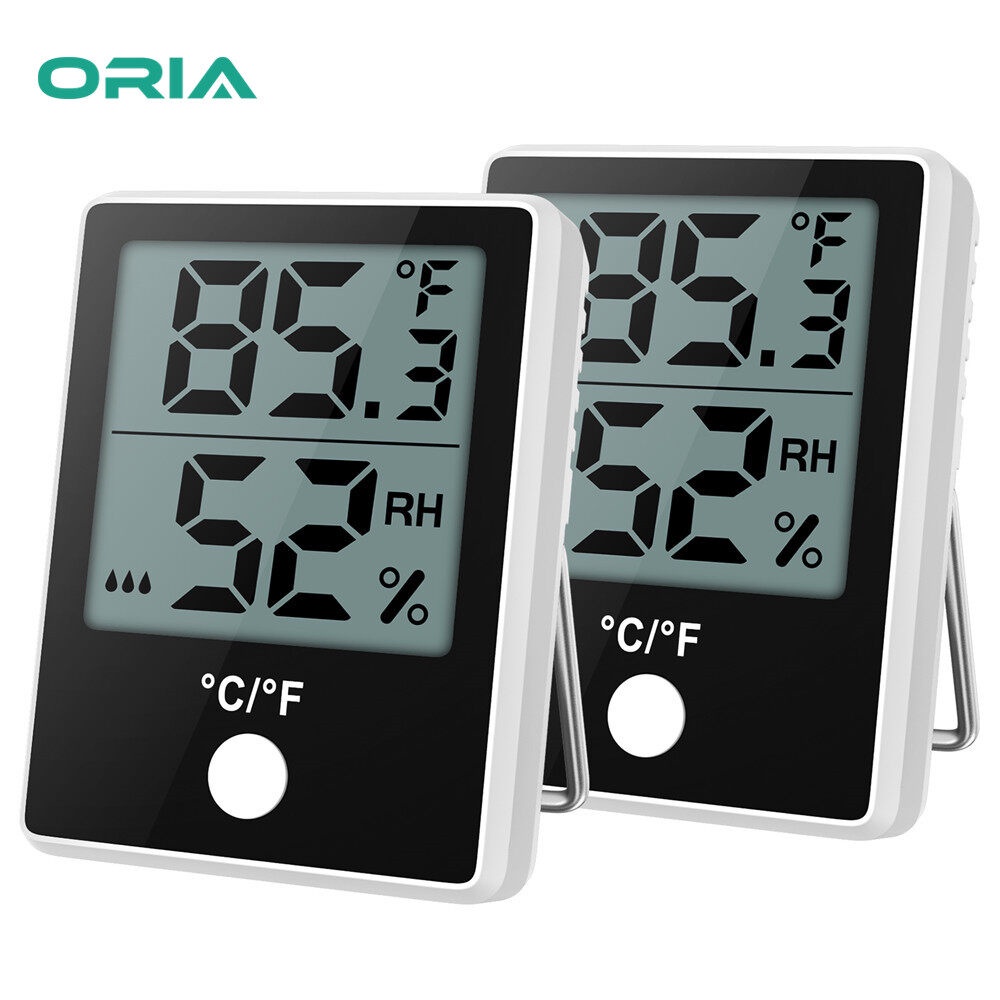 ORIA Digital Hygrometer Humidity Sensor, Thermometer Sensor for Incubator, Mini Temperature and