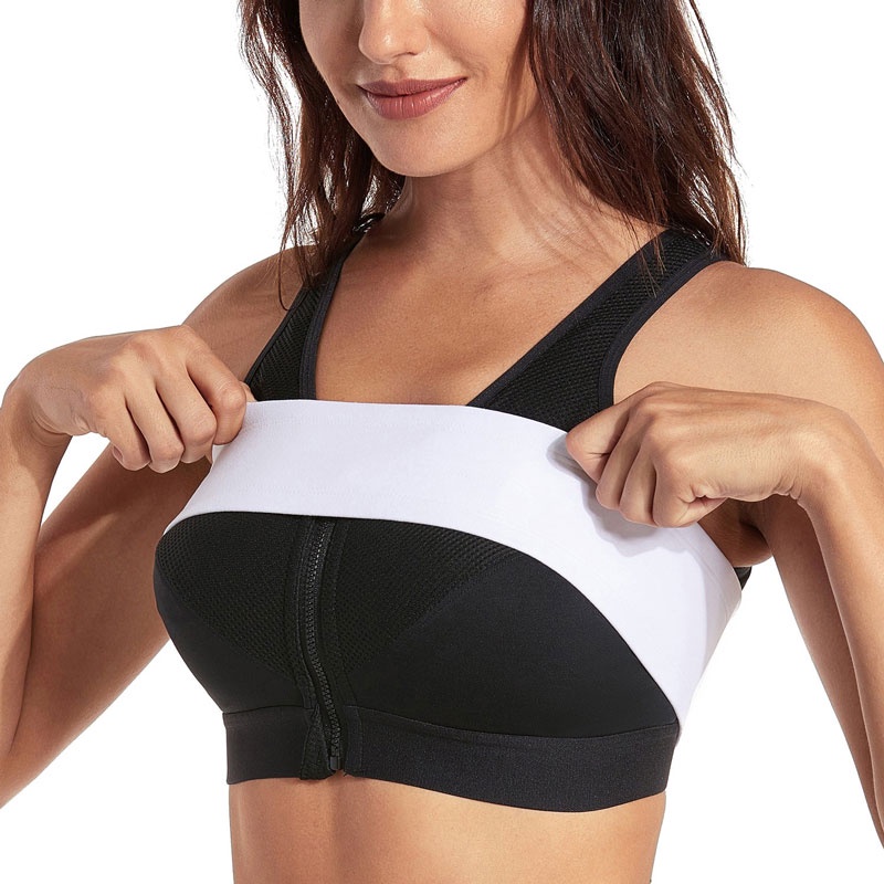 Breast band for running online