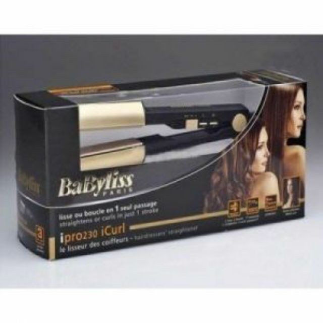 Babyliss nano ipro 230 icurl hair iron