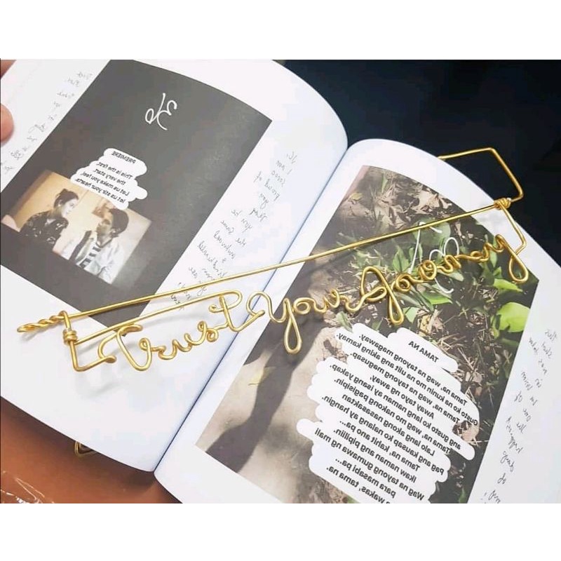 Wire Bookmark (Best bookmark style for phrases) | Shopee Philippines