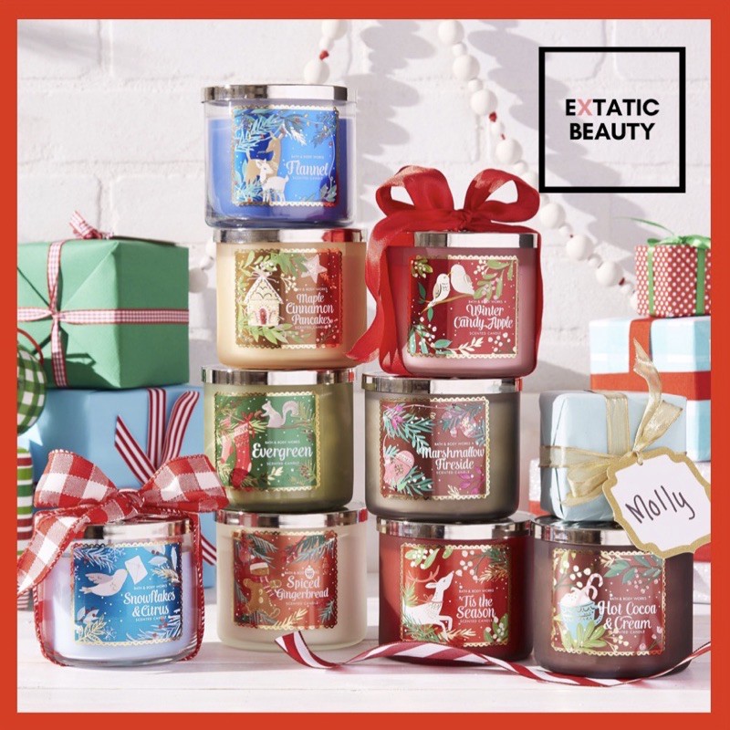 BATH BODY WORKS 3-Wick Candle 411g Shopee Philippines