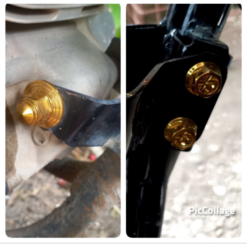 Engine Support nut and bolt for barako 175 | Shopee Philippines