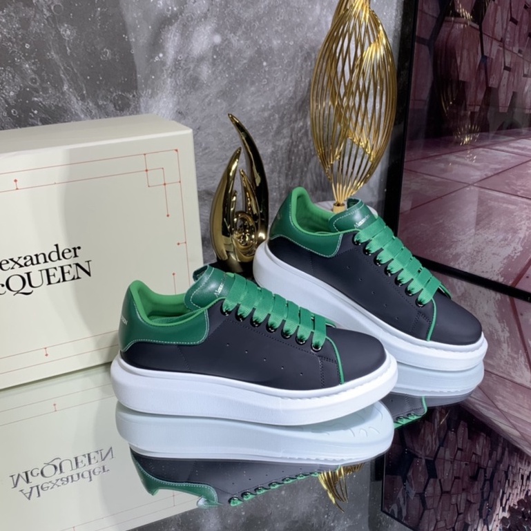 Alexander mcqueen hot sale trainers green