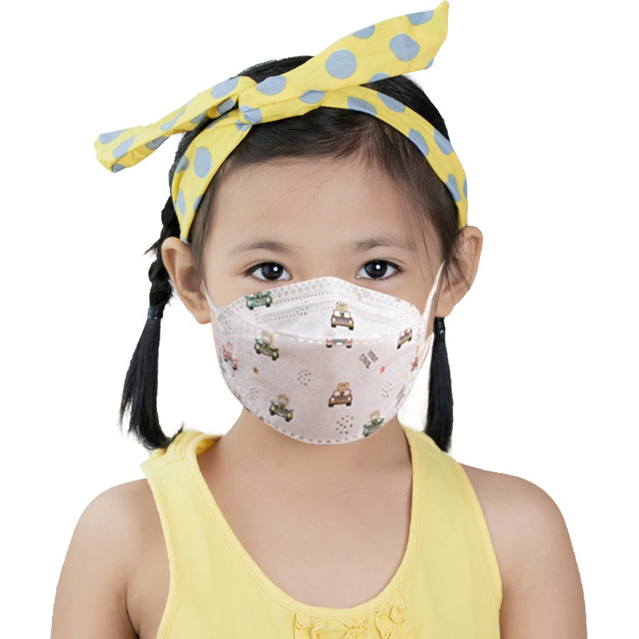 4D KF94 Patterned Mask for Children (3-10 years old) Antibacterial ...