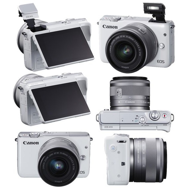 人気の新製品 Canon EOS M10【ホワイト】 - カメラ