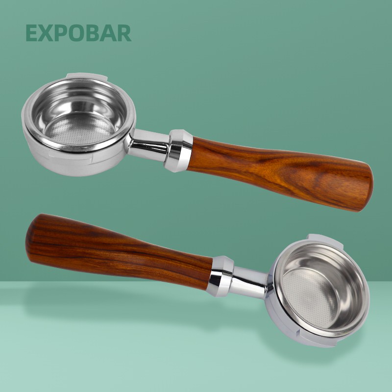 【New product】EXPOBAR E61 Coffee Machine Solid Wood Bottomless Handle