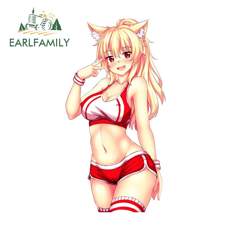 Femboy Hooters Aufkleber 13x9,5cm - Wasserdichter Vinyl Aufkleber Für Auto & Mehr