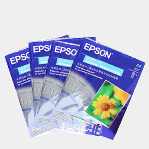 EPSON GLOSSY PHOTO PAPER A4 SIZE (PACK OF 20 SHEETS) Shopee Philippines